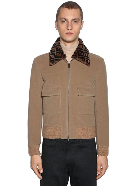 fendi jacke herren bomber|fendi jackets for men.